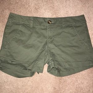 Army Green Shorts
